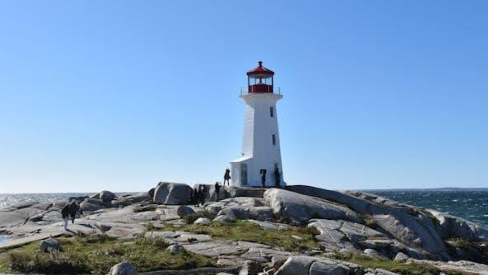lighthouse on the hill.