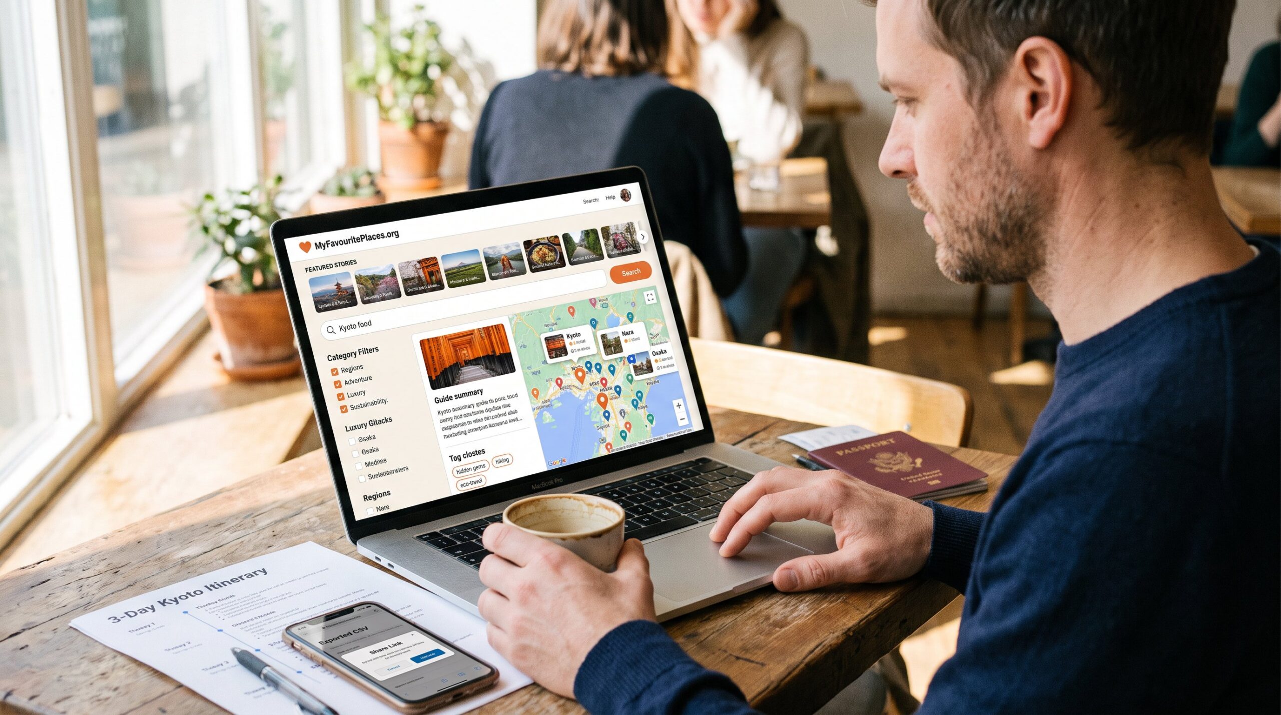 How to Find Destination Guides on MyFavouritePlaces.org